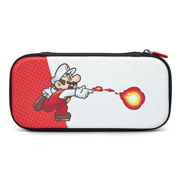 PowerA Enhanced Wired Controller and Slim Case for Nintendo Switch — Mario Fireball - DealJustDeal