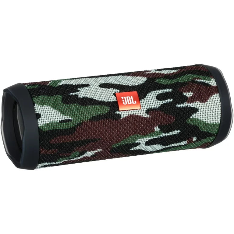 JBL Flip 4 Waterproof Portable Bluetooth Speaker - Camo - DealJustDeal