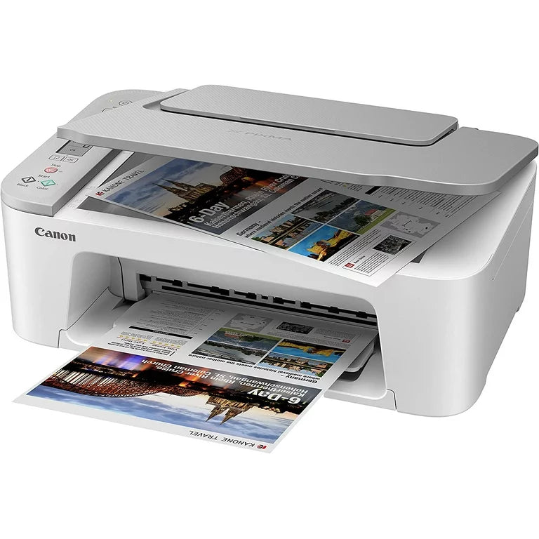 Canon PIXMA TS3520 Wireless All-in-One Printer, White - DealJustDeal