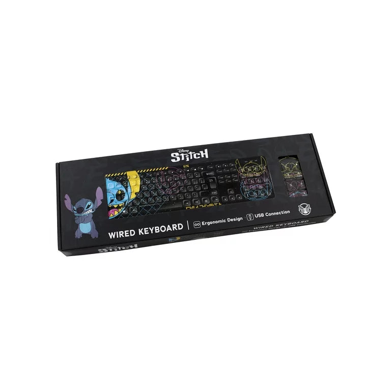 Lilo and Stitch Tech Bundle: Including Headphone + Mouse + Keyboard - DealJustDeal