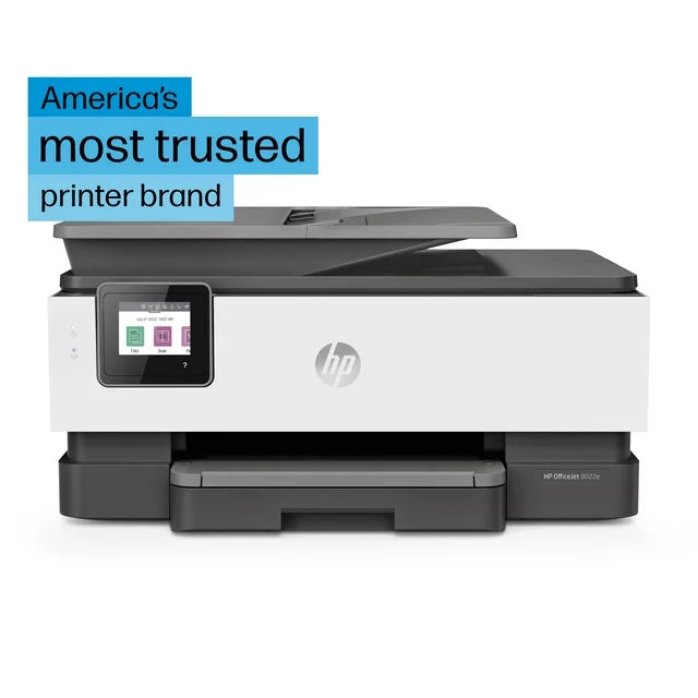 HP OfficeJet 8022e All-in-One Wireless Color Inkjet Printer - 6 Months Free Instant Ink with HP+ - DealJustDeal