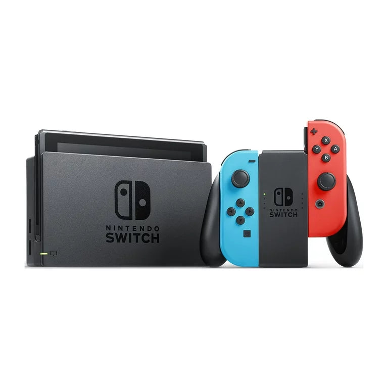 Nintendo Switch w/ Neon Blue & Neon Red Joy-Con - DealJustDeal