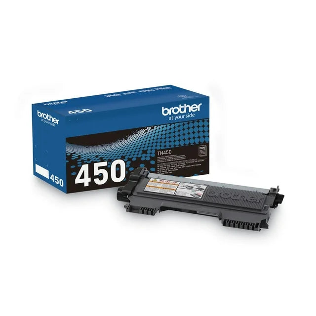 Brother Genuine TN450 High-Yield Black Printer Toner Cartridge - DealJustDeal