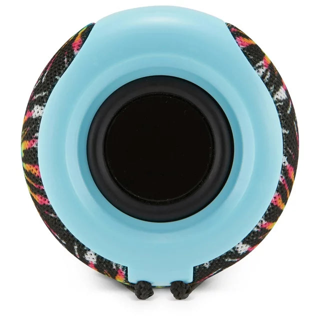 Justice Wireless Speaker- BLACK TIE DYE PRINT - DealJustDeal