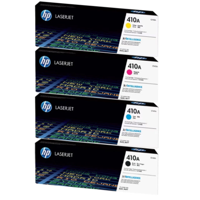 HP 410A Black/Cyan/Magenta/Yellow Standard Yield Toner Cartridge, Pack Of 4 - DealJustDeal