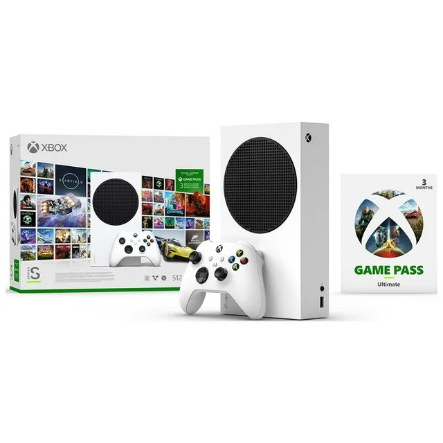 Xbox Series S Starter Bundle including 3 Months of Game Pass Ultimate - DealJustDeal
