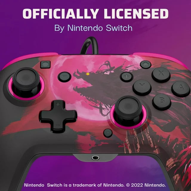 PDP REMATCH Wired Controller: Calamity Ganon For Nintendo Switch, Nintendo Switch - OLED Model - DealJustDeal