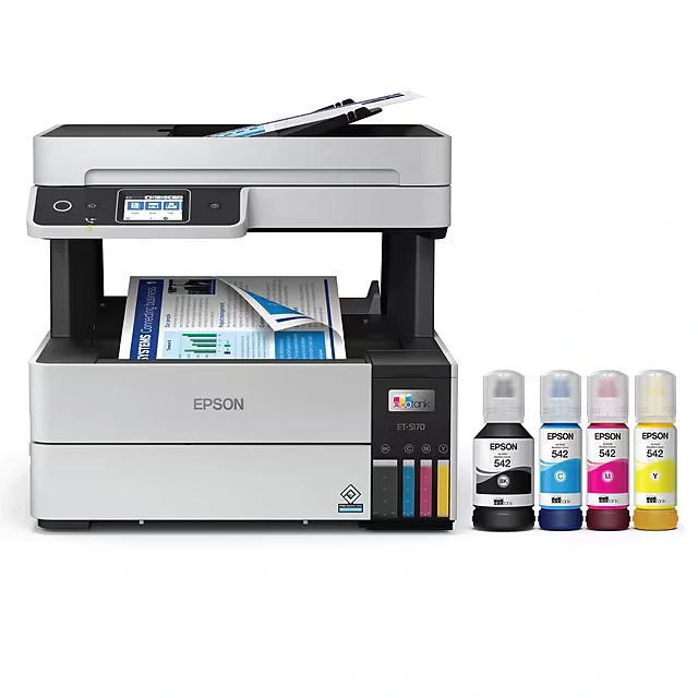 Epson EcoTank Pro ET-5170 Wireless Color All-in-One Inkjet Printer (C11CJ88201) - DealJustDeal