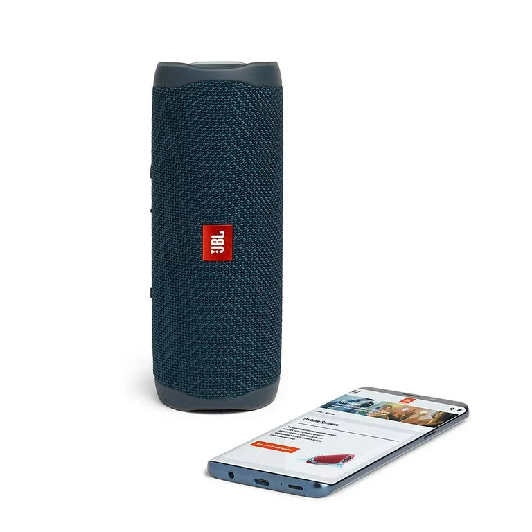 JBL Flip 5 Portable Waterproof Wireless Bluetooth Speaker - Blue - DealJustDeal