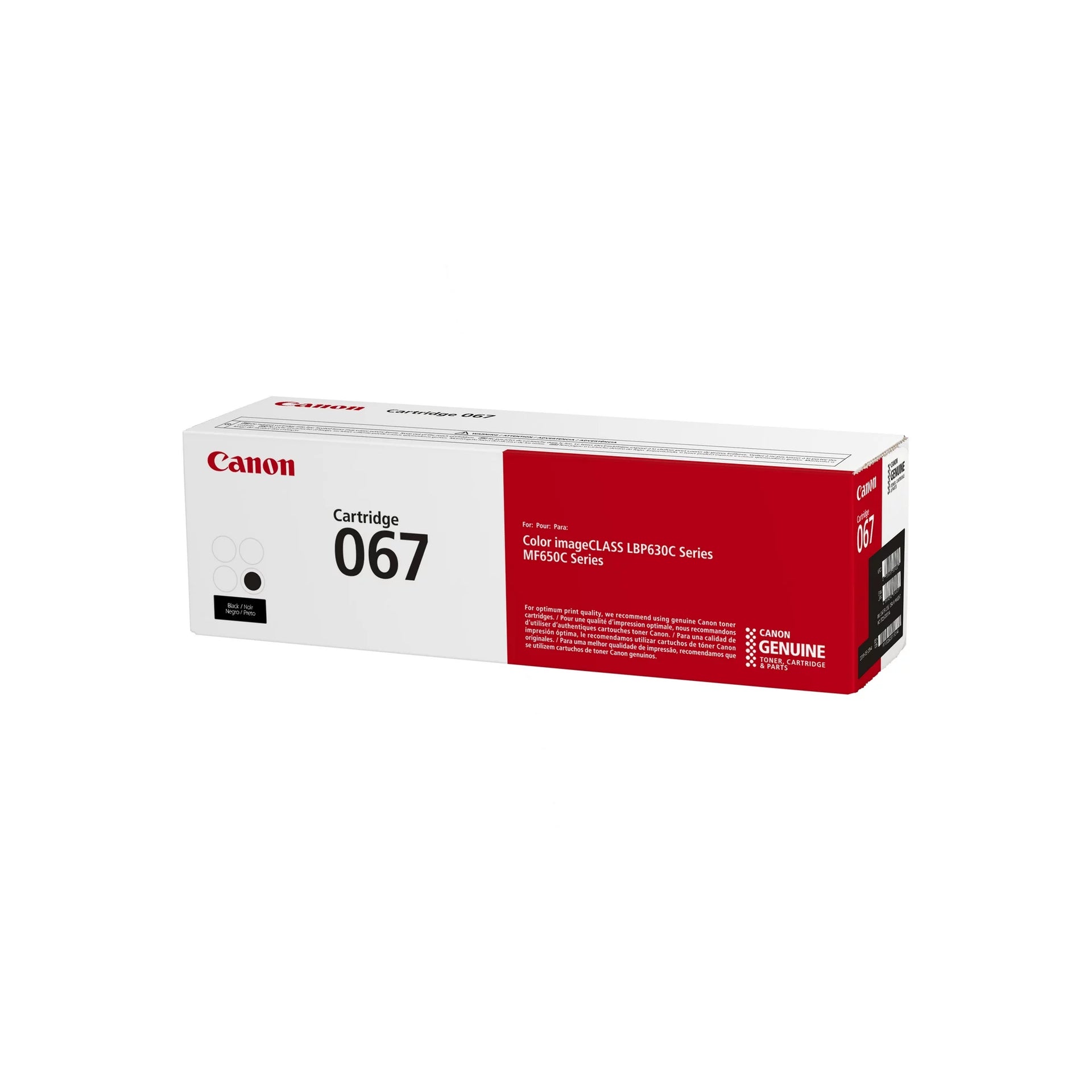 Canon 067 Black Standard Yield Toner Cartridge (5102C001), Pack Of 2 - DealJustDeal