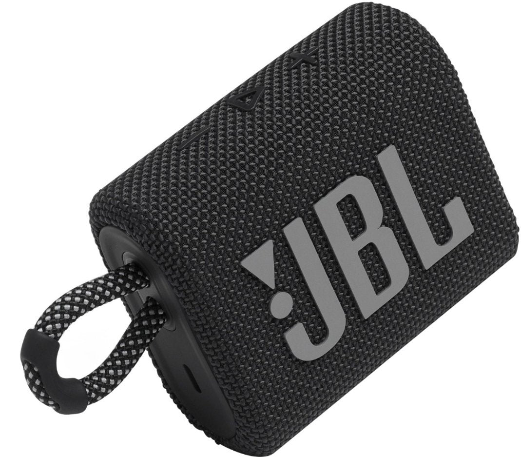 JBL - GO3 Portable Waterproof Wireless Speaker - Black - DealJustDeal