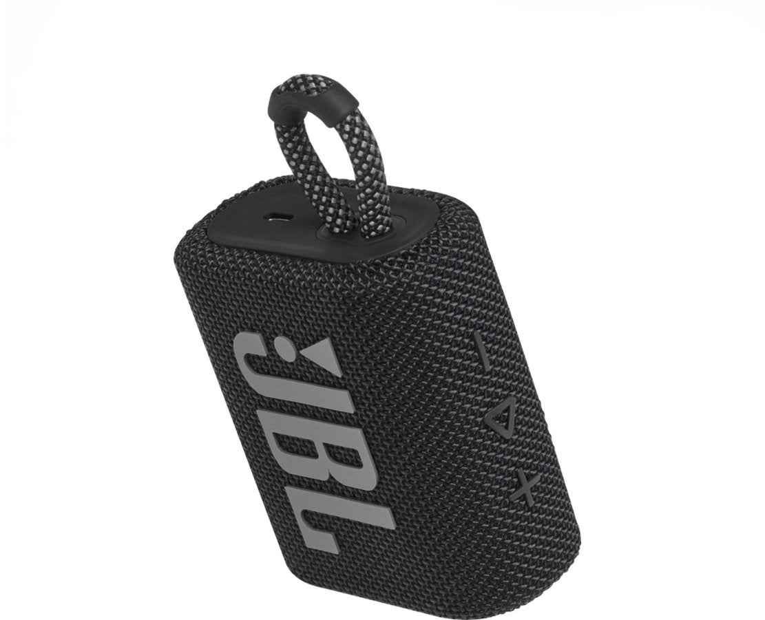 JBL - GO3 Portable Waterproof Wireless Speaker - Black - DealJustDeal