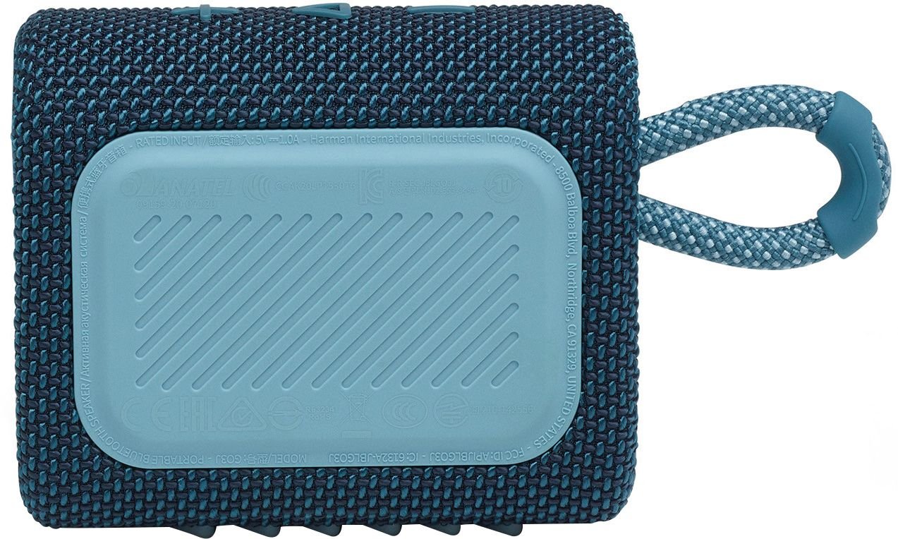 JBL - GO3 Portable Waterproof Wireless Speaker - Blue - DealJustDeal