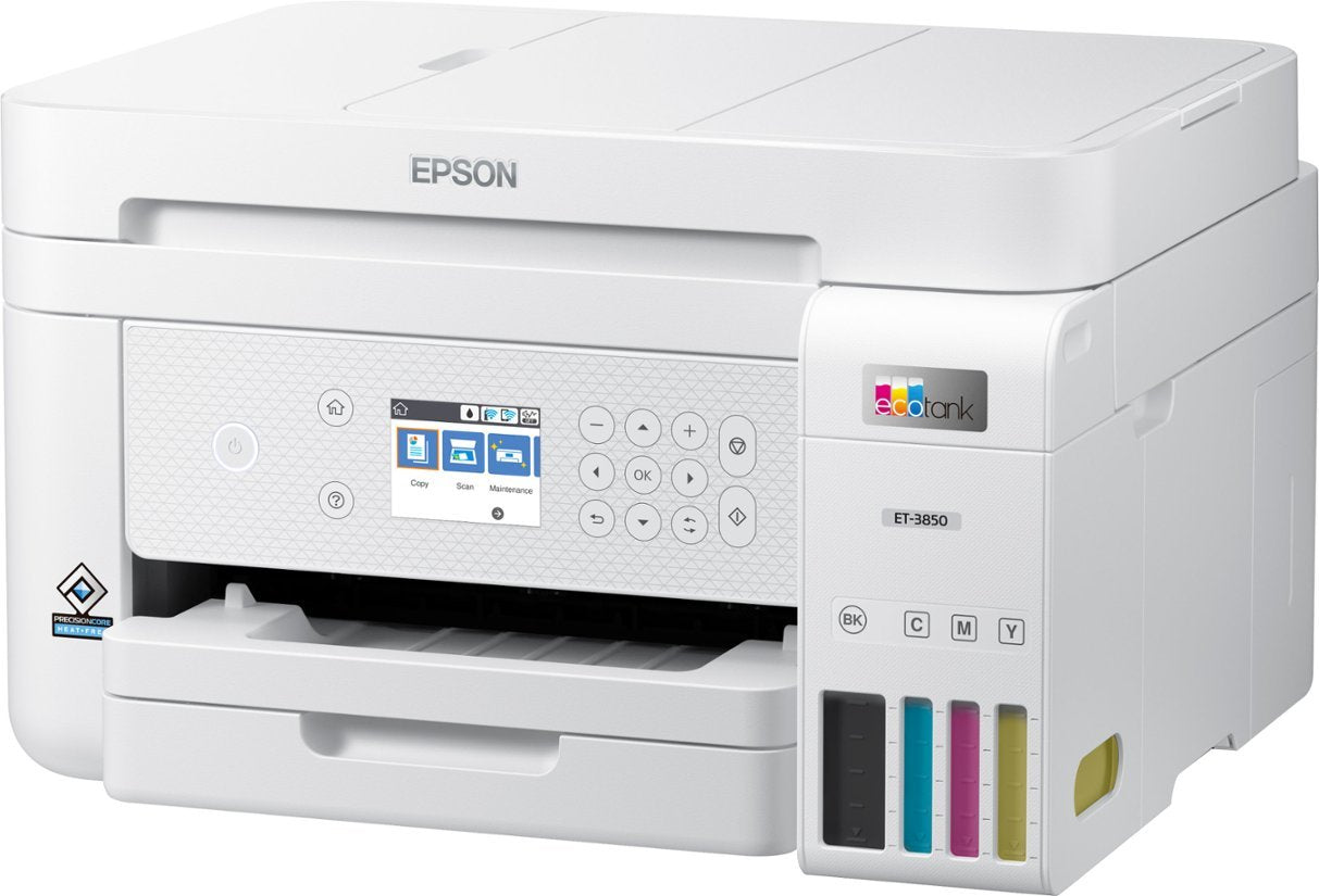 Epson EcoTank ET-3850 Wireless Color All-In-One Inkjet Printer (C11CJ61201) - DealJustDeal