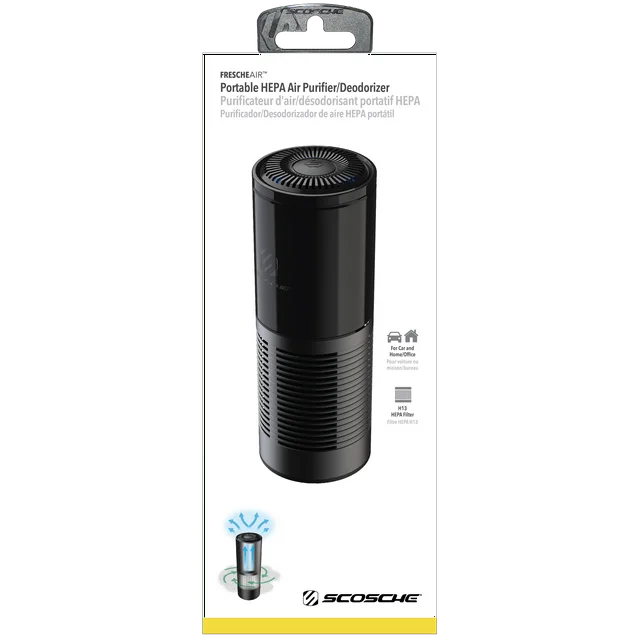 Scosche Car/Home Air Portable HEPA Air Purifier-Deodorizer - DealJustDeal