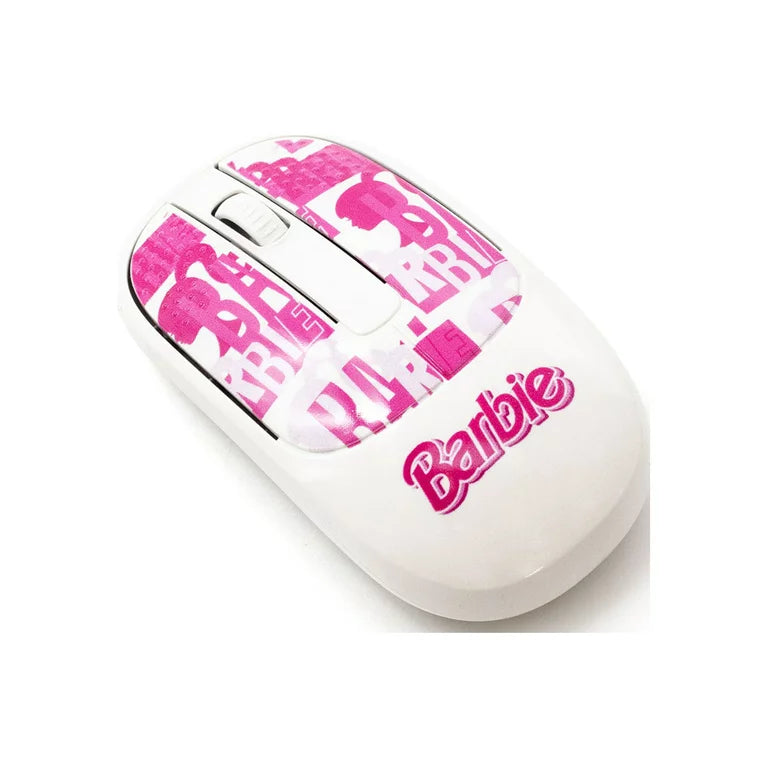 Barbie Printed Tech Bundle: Including Headphone + Mouse + Keyboard - DealJustDeal