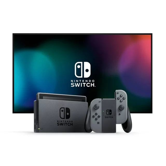 Nintendo Switch Console with Gray Joy-Con - DealJustDeal