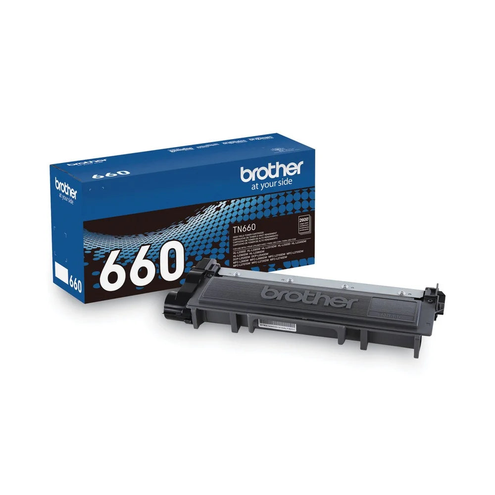 Brother TN660 2600 Page-Yield High-Yield Toner - Black - DealJustDeal