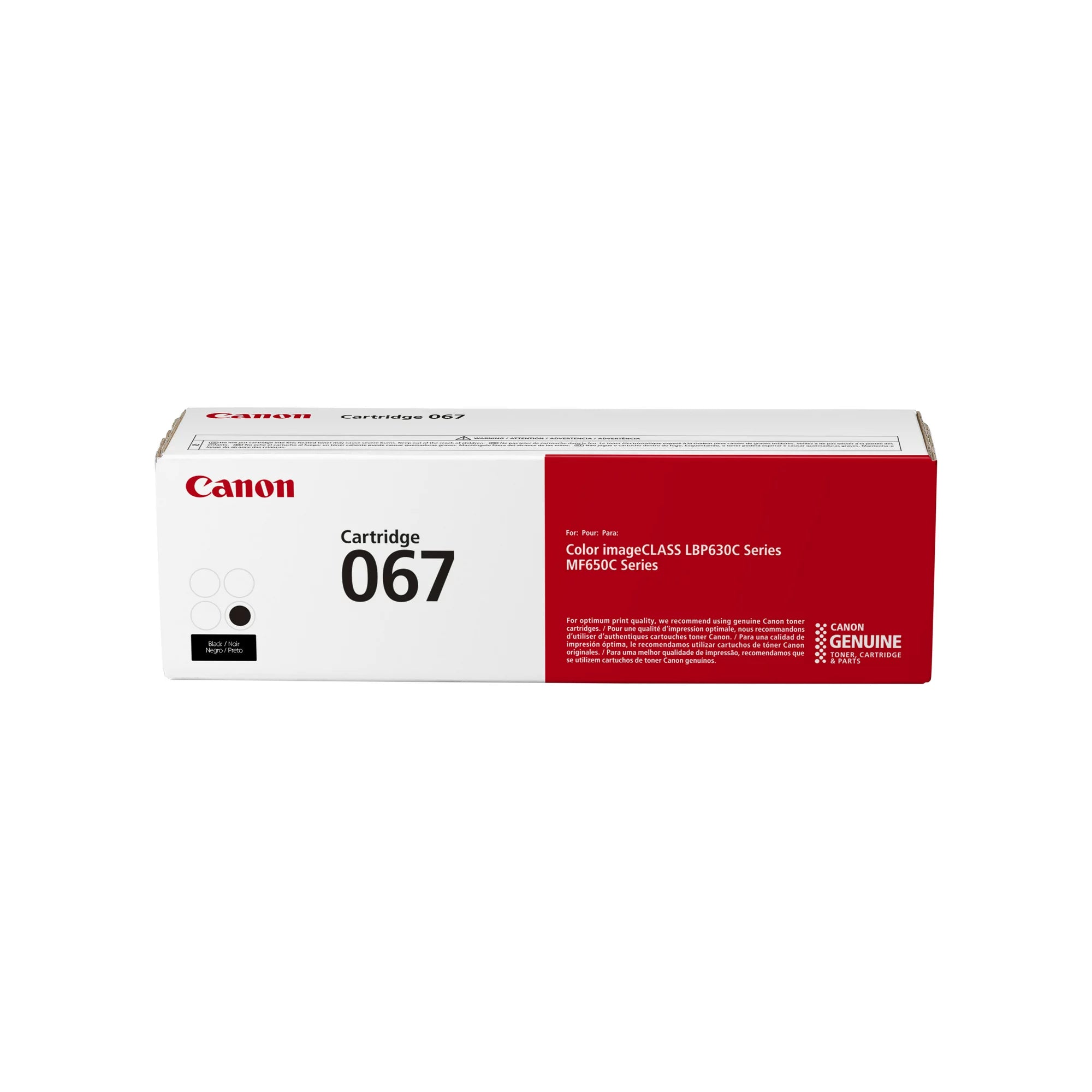 Canon 067 Black Standard Yield Toner Cartridge (5102C001), Pack Of 2 - DealJustDeal