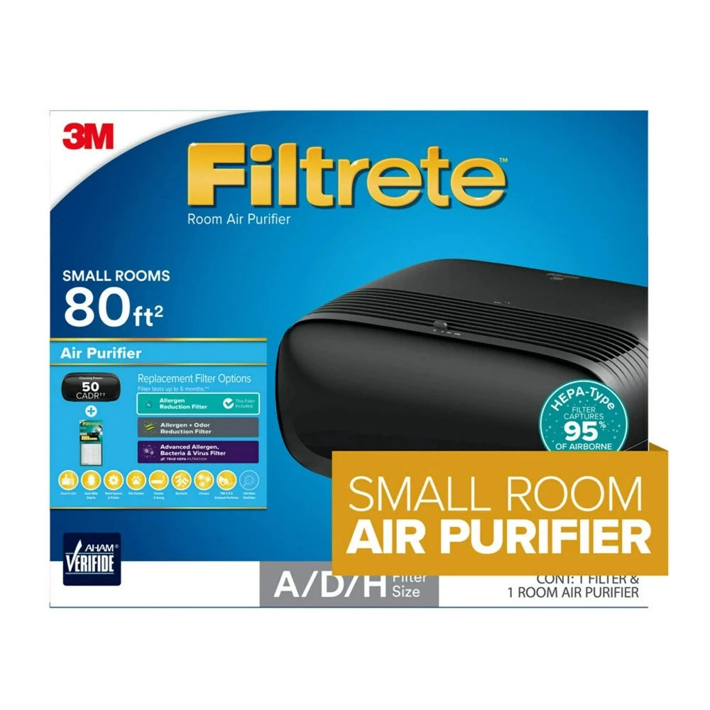 Filtrete by 3M Air Purifier, Small Room, 80 sq. ft. - DealJustDeal