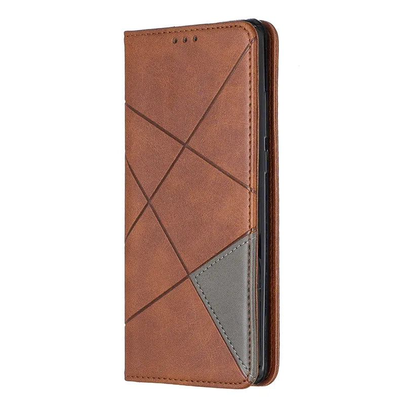 Flip Stand Magnetic Leather Slim Galaxy A Case - DealJustDeal