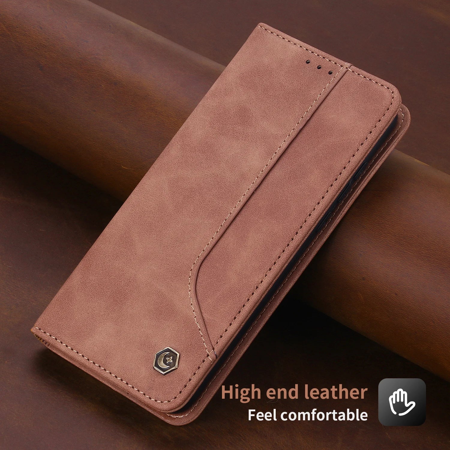 Wallet Cards Flip Magnetic Leather A and Note Case - DealJustDeal