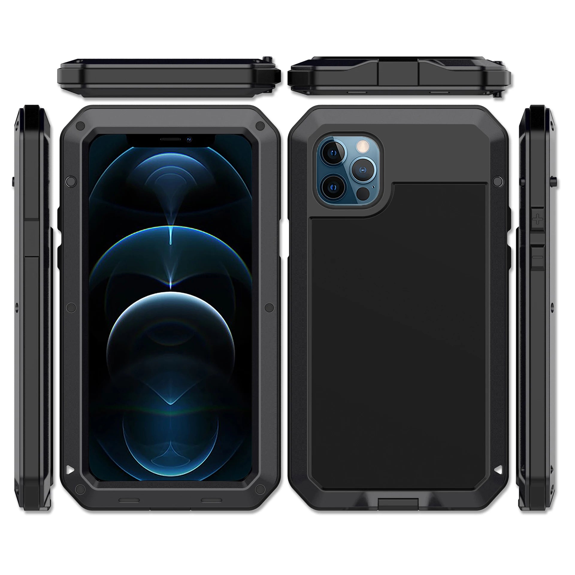 Metal Tank Shockproof Armor Heavy Duty Protection iPhone Case - DealJustDeal