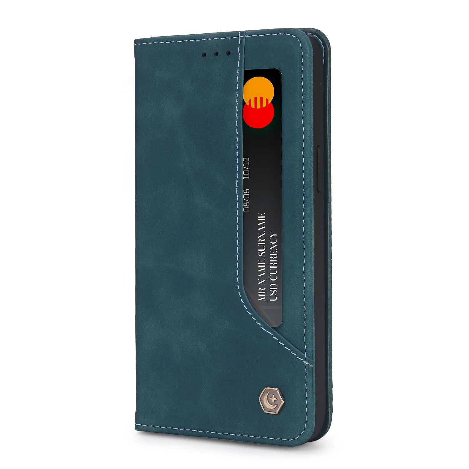 Wallet Card Holder Magnetic Leather Galaxy A53 Case - DealJustDeal