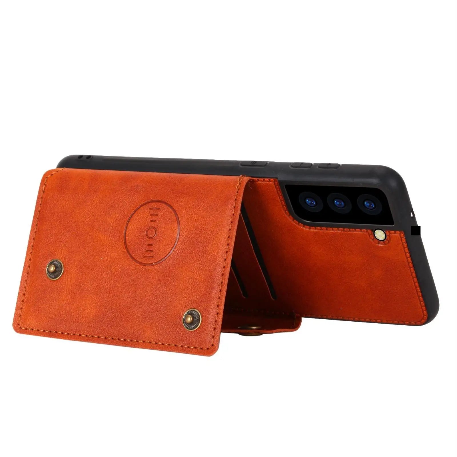 Wallet Card Holder Leather Galaxy Note and S Case - DealJustDeal