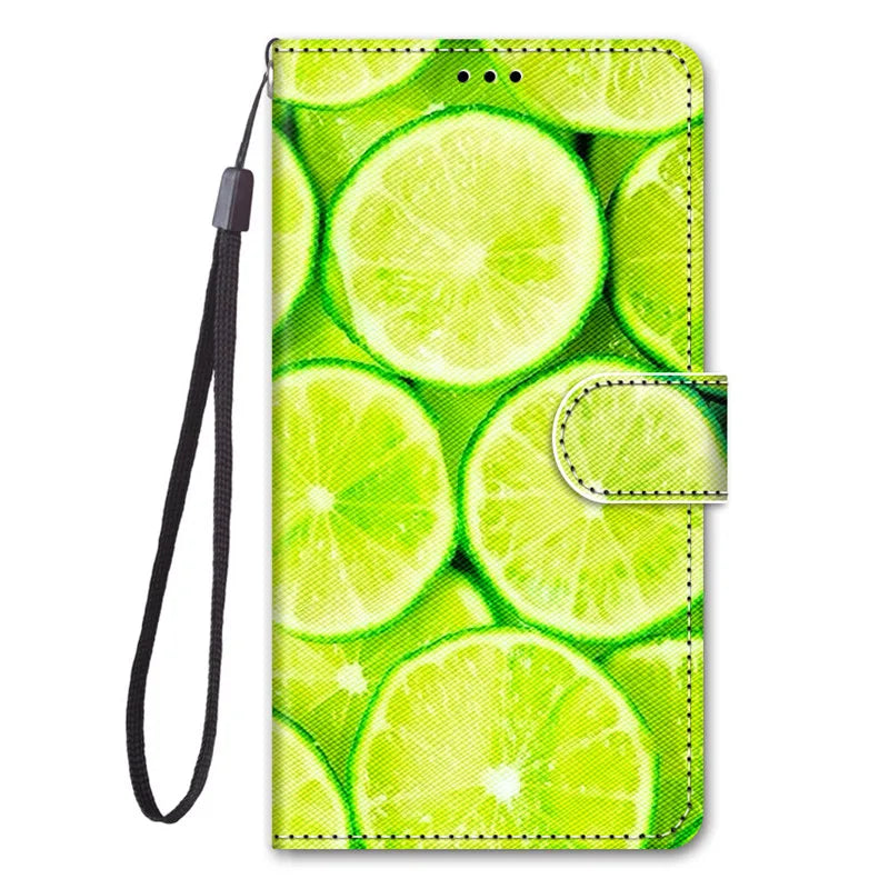 Flip Wallet Painted Leather Magnetic Galaxy A Case - DealJustDeal