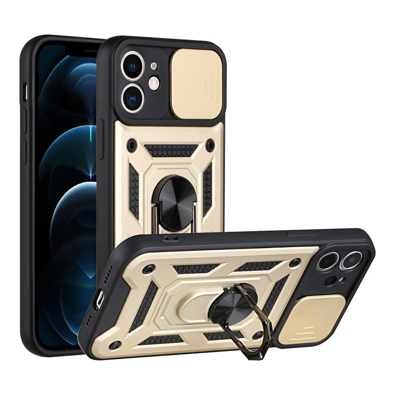 Camera Protection Shockproof Armor iPhone Case - DealJustDeal