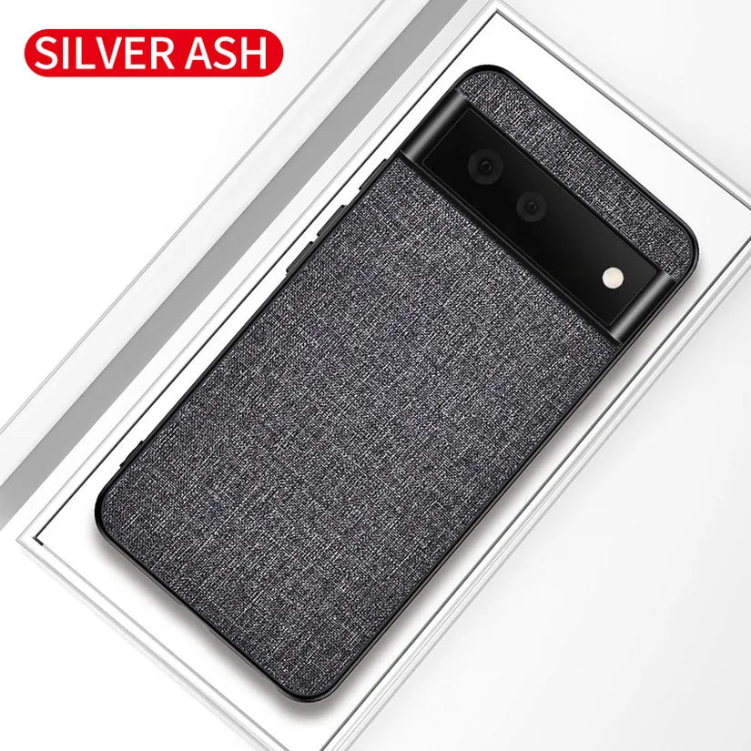 Soft TPU Cloth Hybrid Hard google Case - DealJustDeal