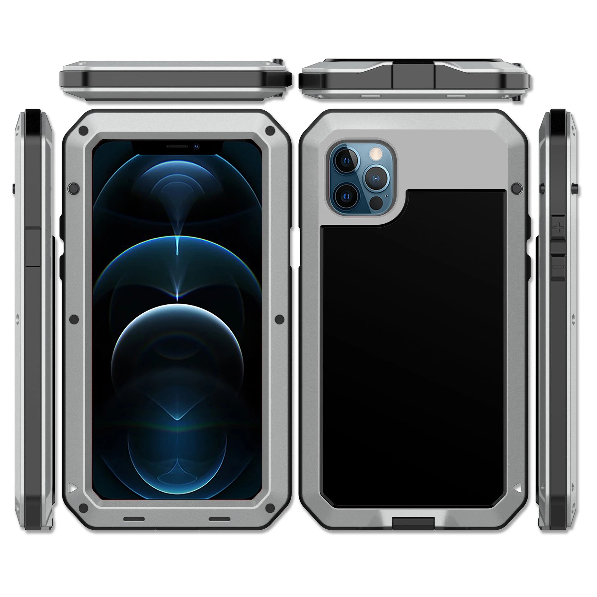 Metal Tank Shockproof Armor Heavy Duty Protection iPhone Case - DealJustDeal