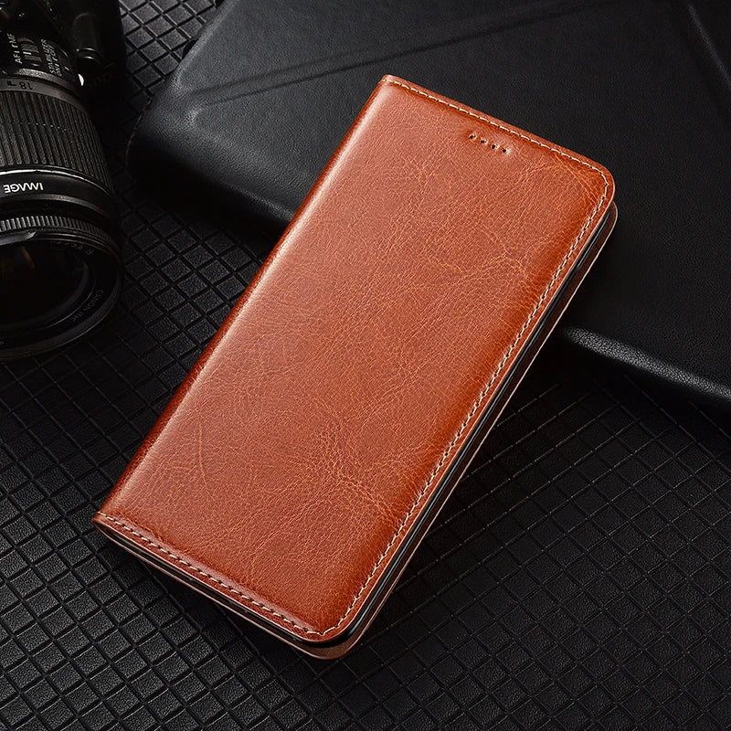 Flip Genuine Leather Google Case - DealJustDeal