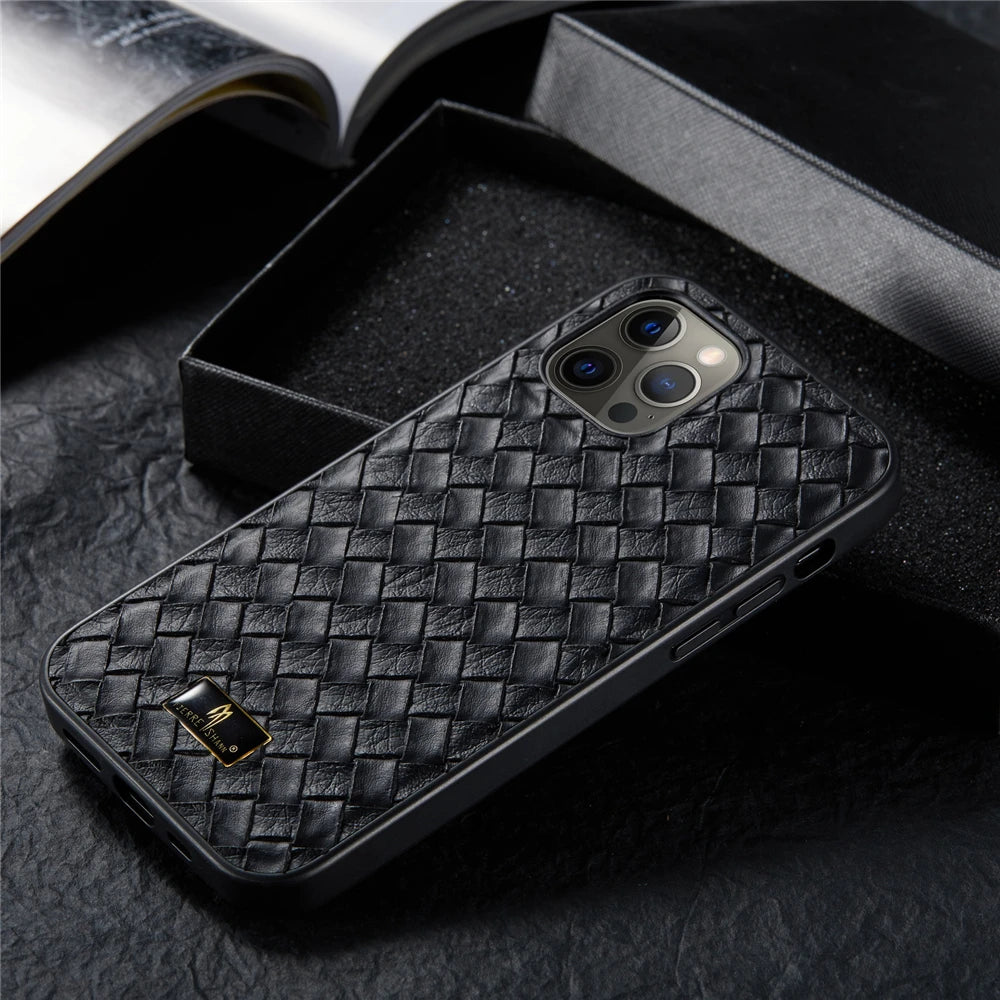 Ultra Thin Pu Leather Soft iPhone Case - DealJustDeal