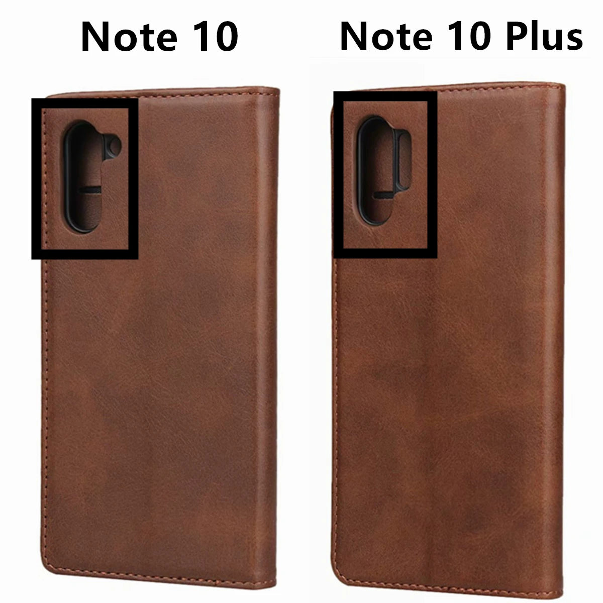 Flip Holster Magnetic Leather Galaxy Note case - DealJustDeal