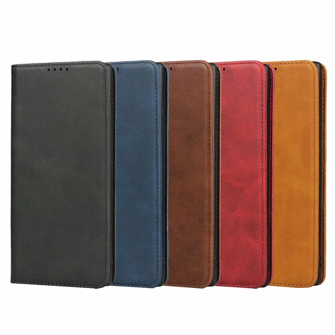 Flip Holster Magnetic Leather Galaxy Note case - DealJustDeal