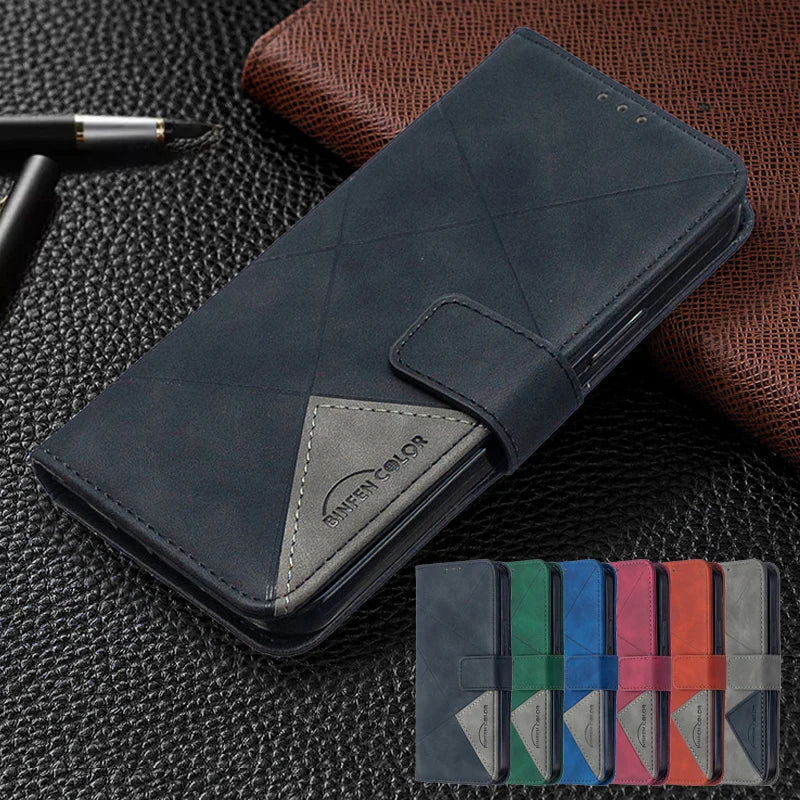 Wallet Flip Leather iPhone Case - DealJustDeal