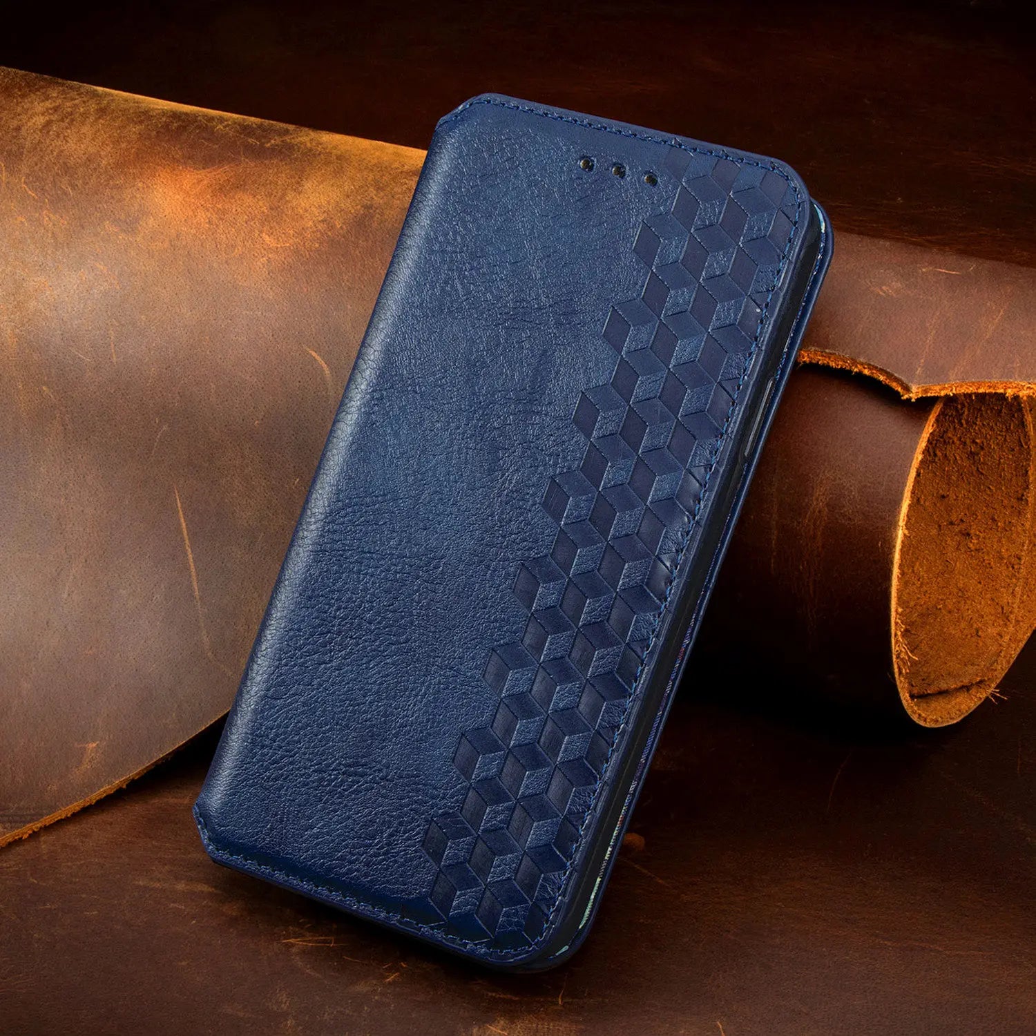 Magnetic Flip Leather Galaxy A, F, M and S Case - DealJustDeal