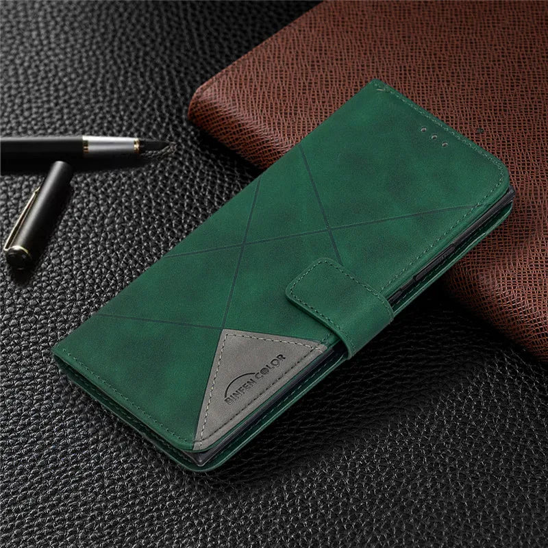 Magnetic Wallet Flip Leather iPhone Case - DealJustDeal