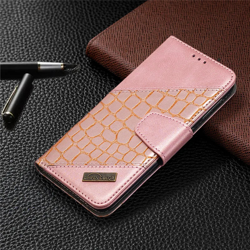 Protective Wallet Flip Leather iPhone Case SE2020 2022 - DealJustDeal