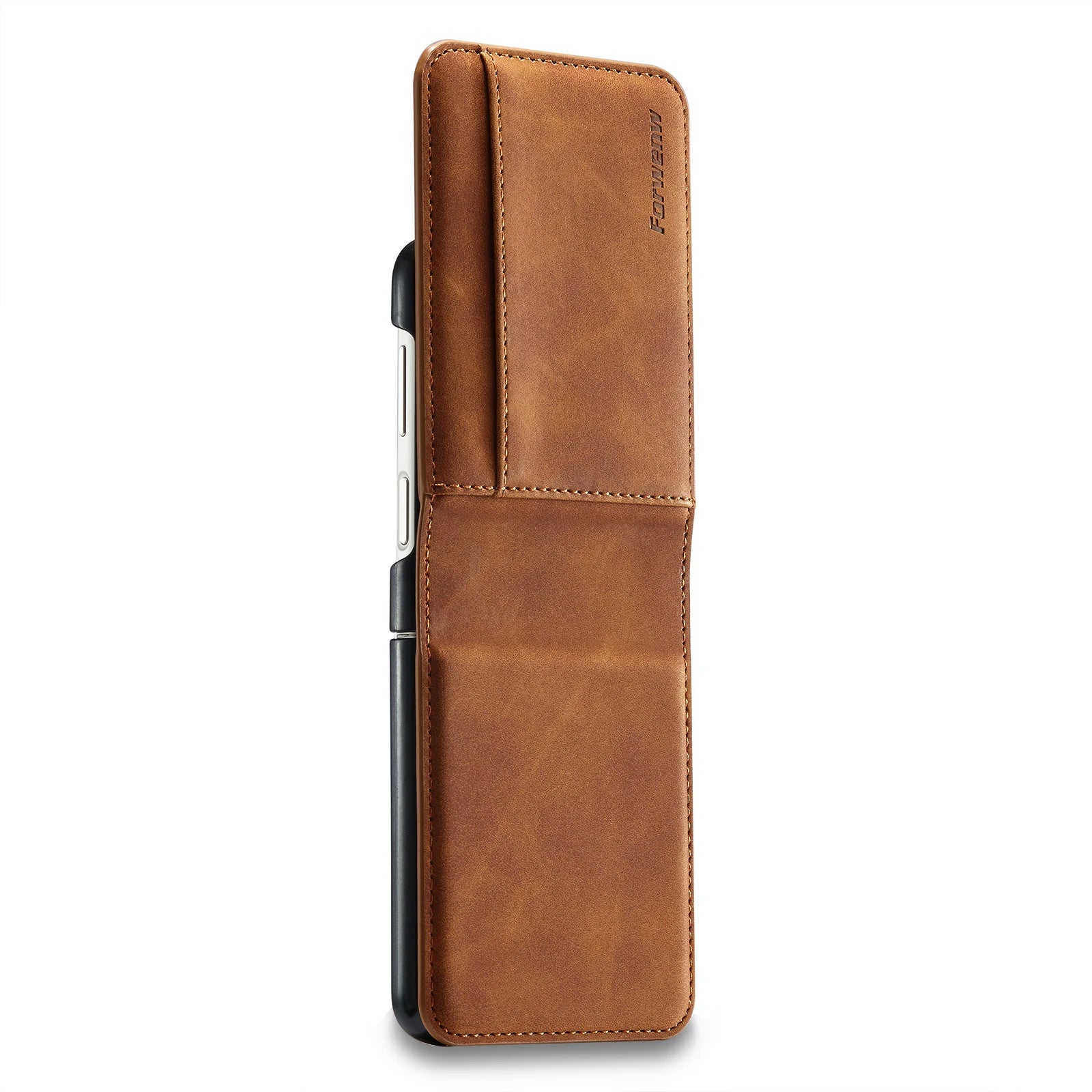 Card Holder Wallet Leather Galaxy Z Flip Case - DealJustDeal