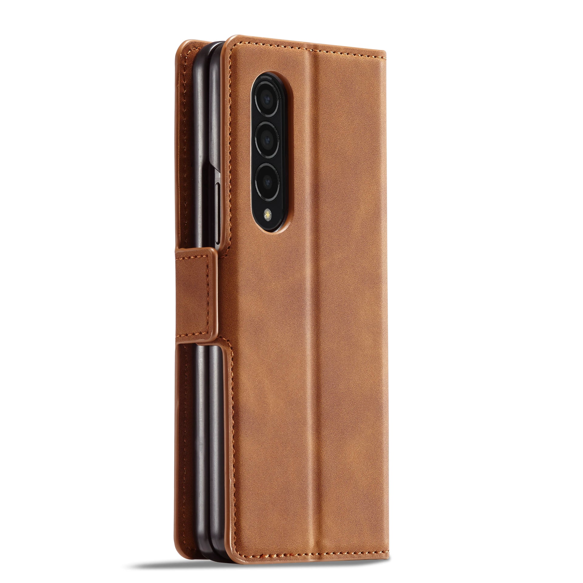 Card Holder Leather Wallet Galaxy Z Fold Case - DealJustDeal