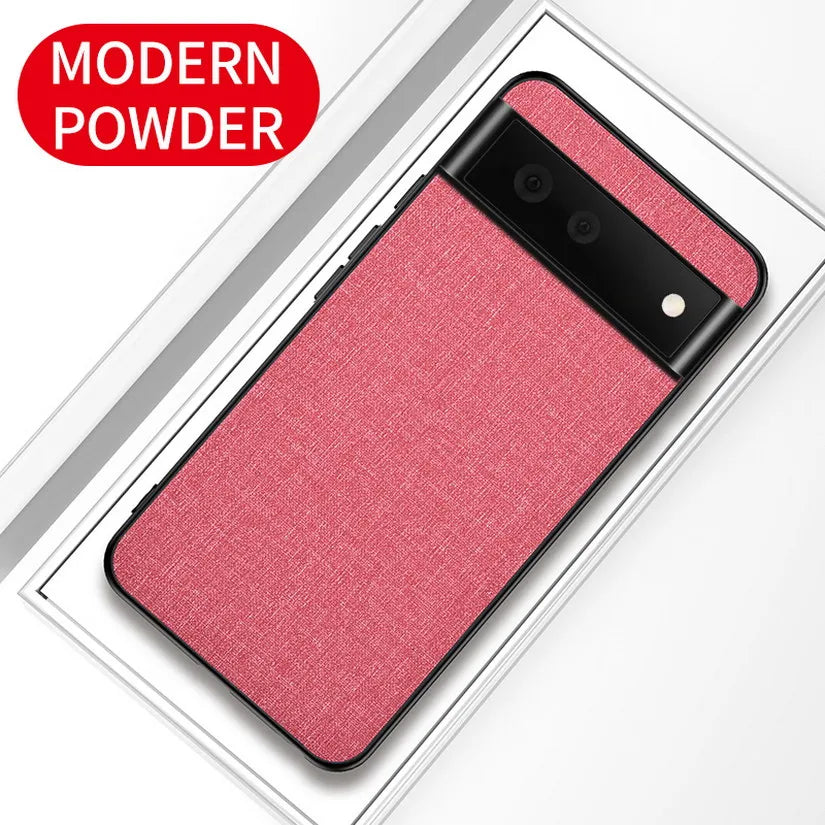 Soft TPU Cloth Hybrid Hard google Case - DealJustDeal