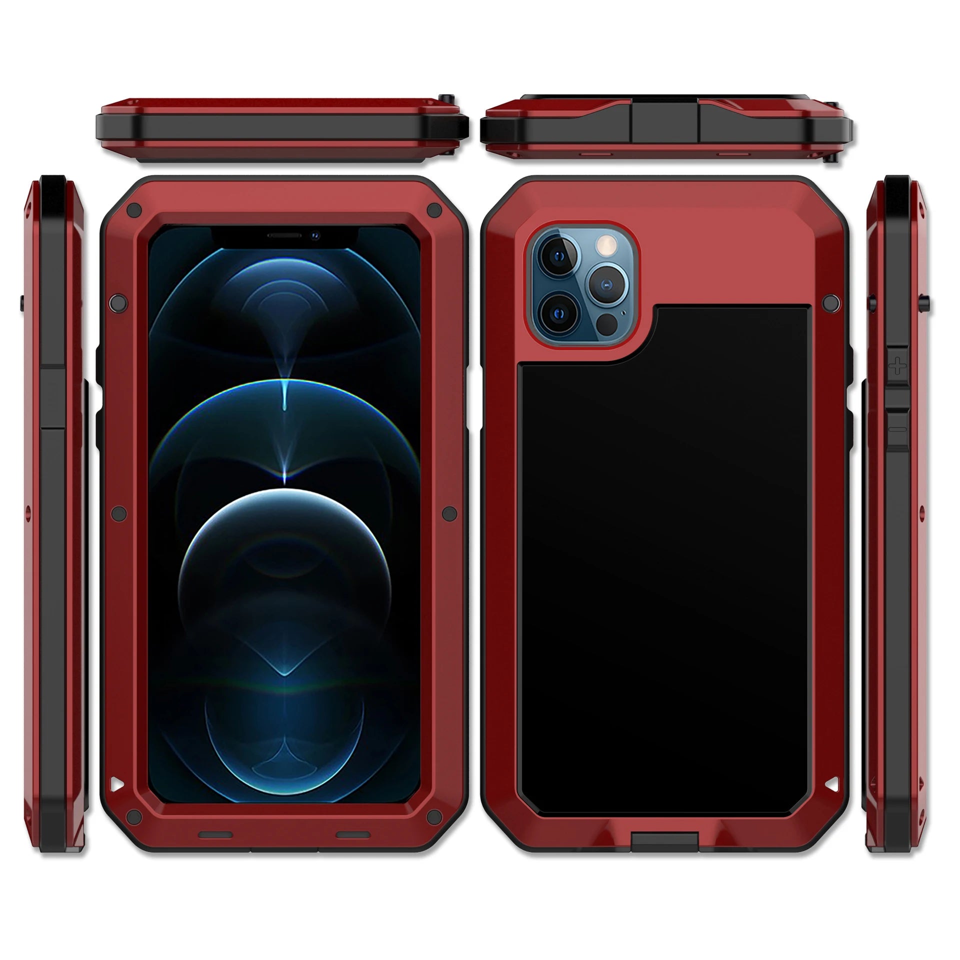 Metal Tank Shockproof Armor Heavy Duty Protection iPhone Case - DealJustDeal