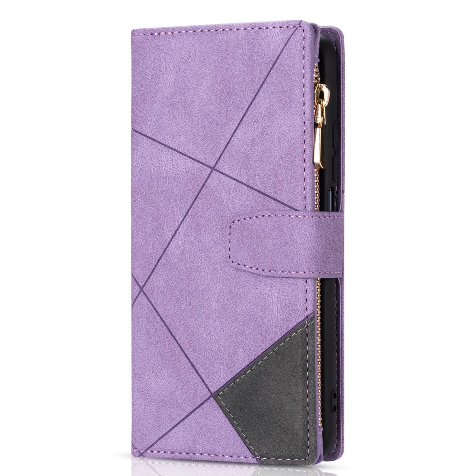 Card Holder Magnetic Wallet Leather Galaxy Z Fold Case - DealJustDeal