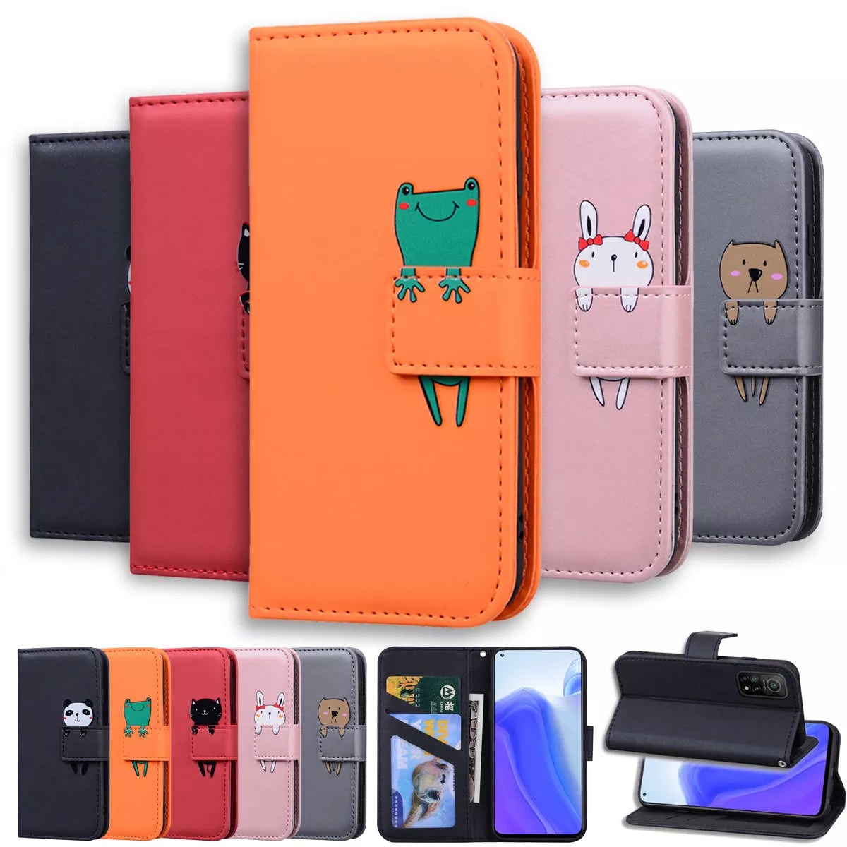 Lovely Animal Flip Leather iPhone Case - DealJustDeal