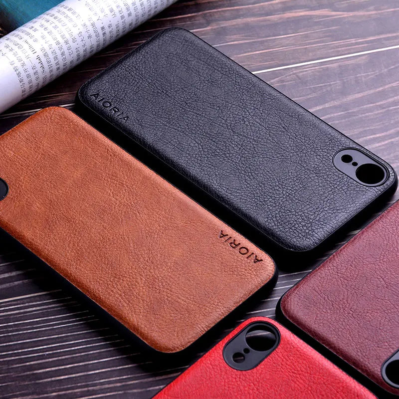 luxury Leather iPhone Case - DealJustDeal