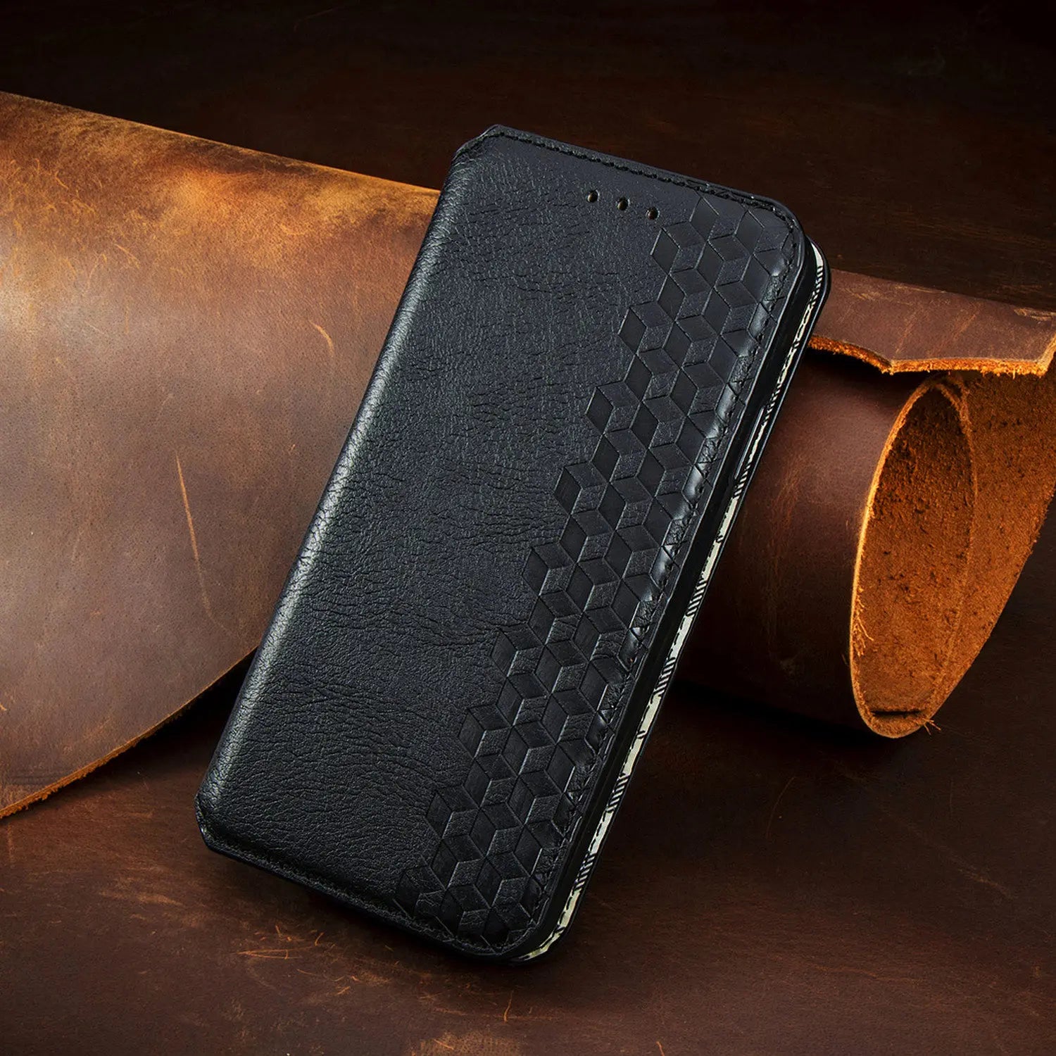 Flip Leather Galaxy A, F, M and S Case - DealJustDeal