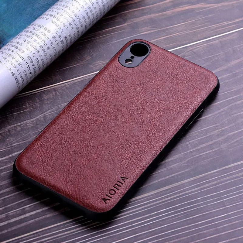 luxury Leather iPhone Case - DealJustDeal